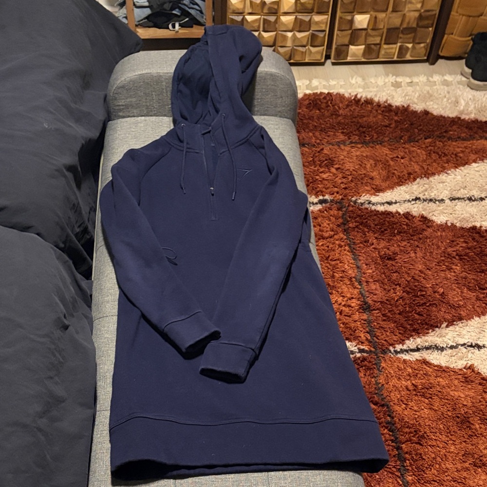 Gym shark women’s xs Navy Blue Hoodie Sweater